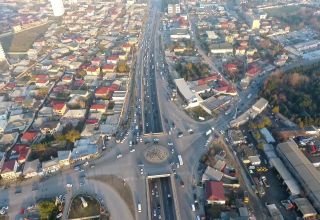 Начались работы по расширению дороги на территории Хырдаланского круга (ФОТО)