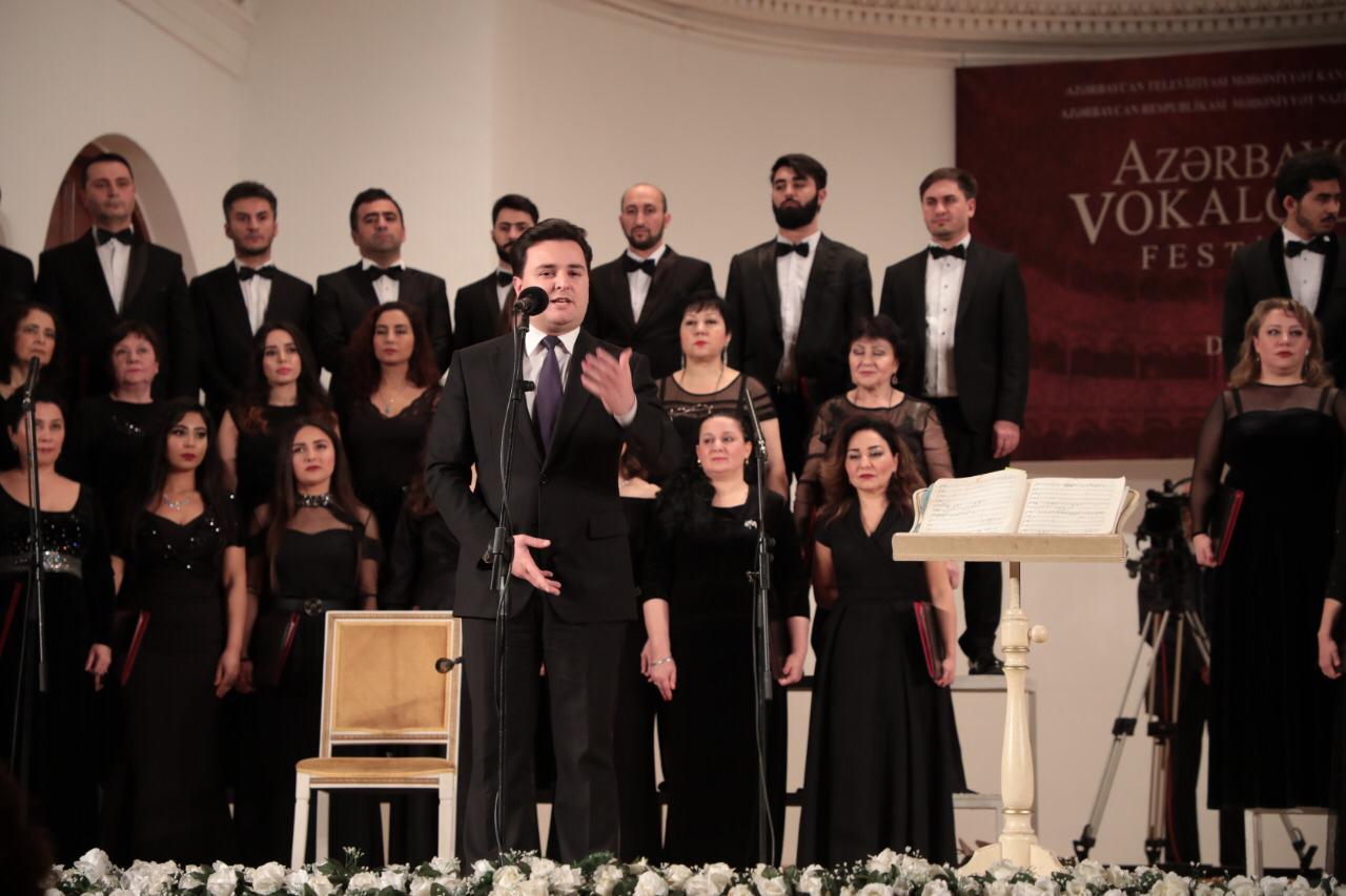 “Azərbaycan vokalçıları” festivalının təntənəli açılış mərasimi baş tutub (FOTO)