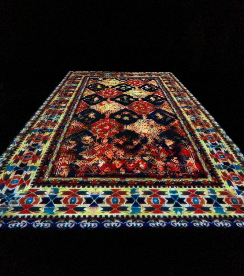 Азербайджанский ковчег мультимедийных ковров  в Третьяковской галерее! Беседа с креативным мастером (ФОТО)