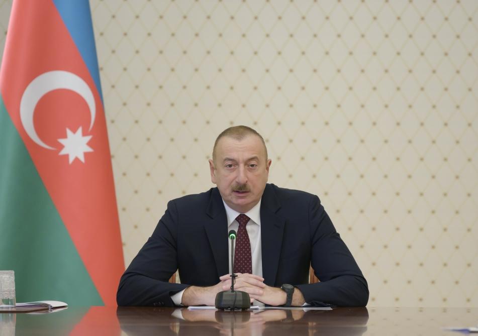 Президент Ильхам Алиев: Наша основная цель - диверсифицировать экономику за счет ненефтяной промышленности и сельского хозяйства