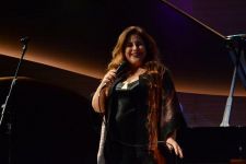 Türkiyənin tanınmış caz müğənnisi Sibel Koşe konsert verib (FOTO)