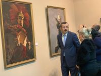 В Баку открылась экспозиция в честь 90-летия народного художника Кямиля Наджафзаде (ВИДЕО, ФОТО)