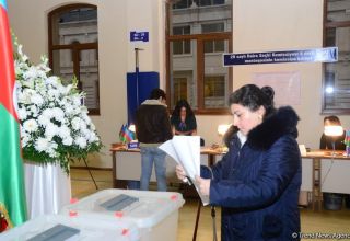 Самая высокая и самая низкая активность избирателей на муниципальных выборах в Азербайджане на 17:00