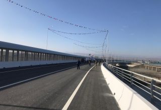Состоялось открытие моста на реке Самур между Азербайджаном и Россией (ФОТО)