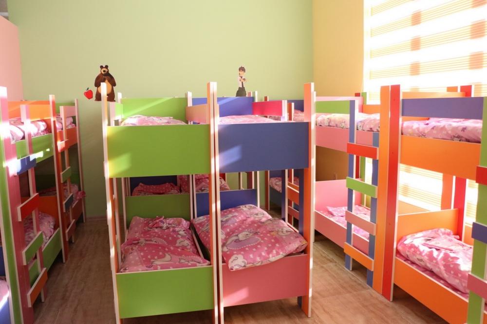 В Шамкире открылись ясли-детские сады, построенные и отремонтированные по инициативе Фонда Гейдара Алиева (ФОТО)