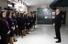 Президент Ильхам Алиев принял участие в открытии  Центра DOST номер два (ФОТО) (Версия 2)