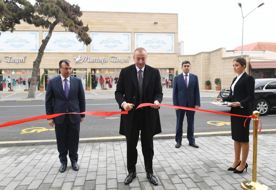 Президент Ильхам Алиев принял участие в открытии  Центра DOST номер два (ФОТО) (Версия 2)