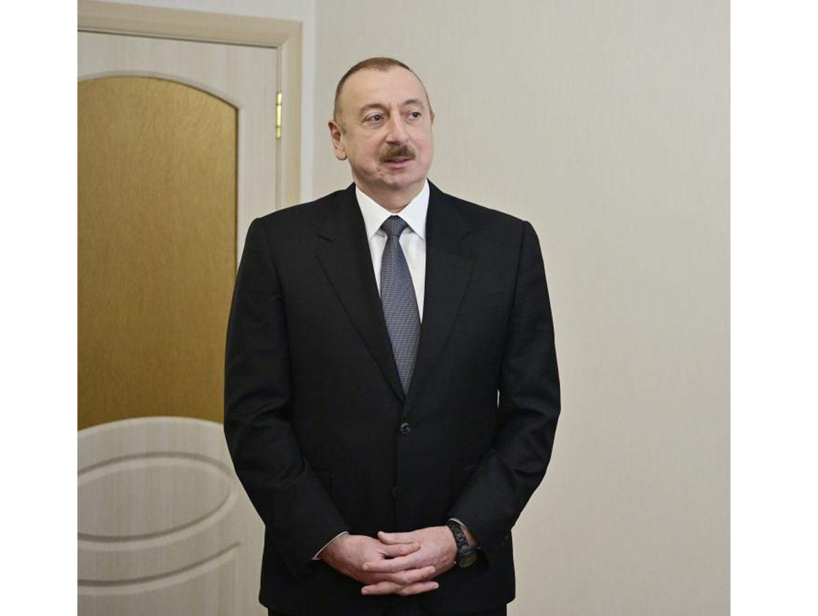 Ilham Aliyev: Azerbaijan pursues large-scale, elaborate social security policy