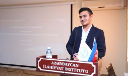 İlahiyyat İnstitutunda tələbə seminarı təşkil olunub (FOTO)