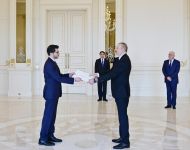 Президент Ильхам Алиев принял верительные грамоты нового посла Израиля (ФОТО) (версия 2)