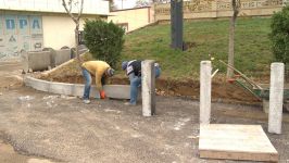 В одном из окрестных городов столицы Азербайджана обновляется дорожная инфраструктура (ФОТО)