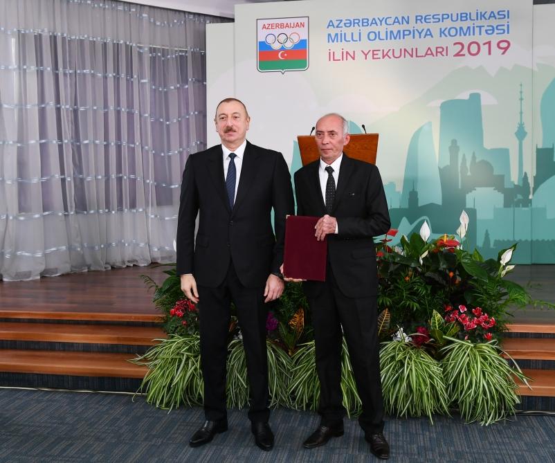 Президент Ильхам Алиев принял участие в церемонии, посвященной спортивным итогам 2019 года (ФОТО)