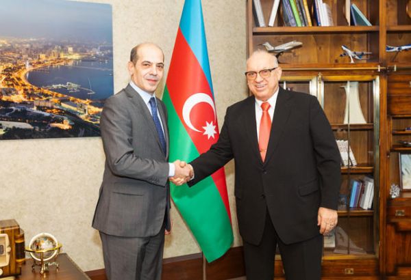 Azerbaijan Airlines president, Jordan’s ambassador mull launch of new flight