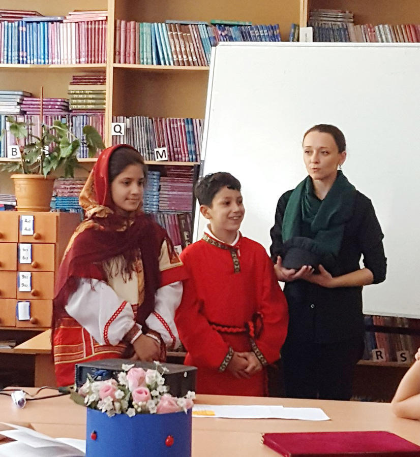 Лермонтовские встречи в Азербайджане. Студенты учились писать гусиными перьями (ФОТО)