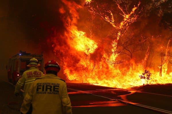 Дым от австралийских пожаров достиг Бразилии