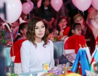 First Vice-President Mehriban Aliyeva attends traditional New Year party for children arranged by Heydar Aliyev Foundation (PHOTO/VIDEO)