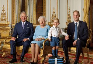 Four generations of UK royal family pose for photo to mark new decade