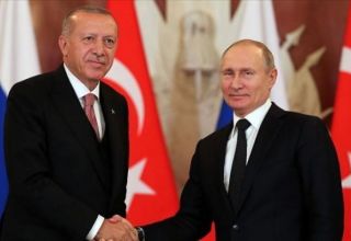 Эрдоган и Путин договорились о проведении встречи делегаций РФ и Украины в Стамбуле