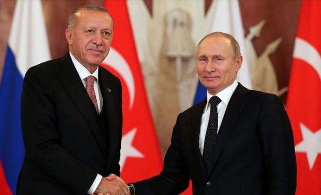 Эрдоган и Путин договорились о проведении встречи делегаций РФ и Украины в Стамбуле