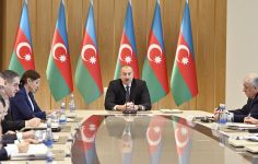 President Ilham Aliyev chairs meeting on results of 2019 (PHOTO) - Gallery Thumbnail