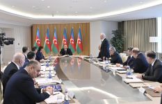 President Ilham Aliyev chairs meeting on results of 2019 (PHOTO)