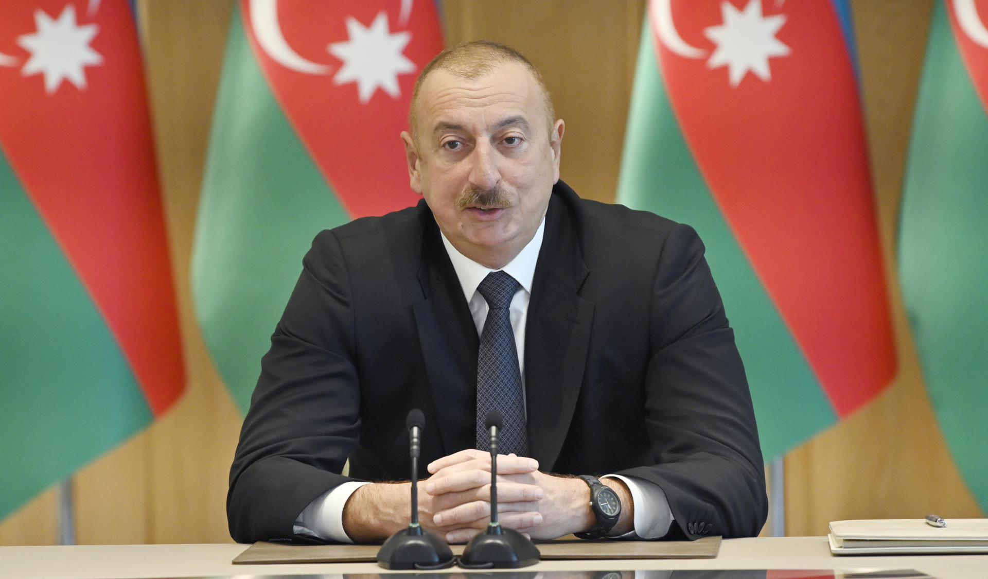 President Ilham Aliyev: Azerbaijan is in top division, while Armenia is in third league, and this difference will gradually increase