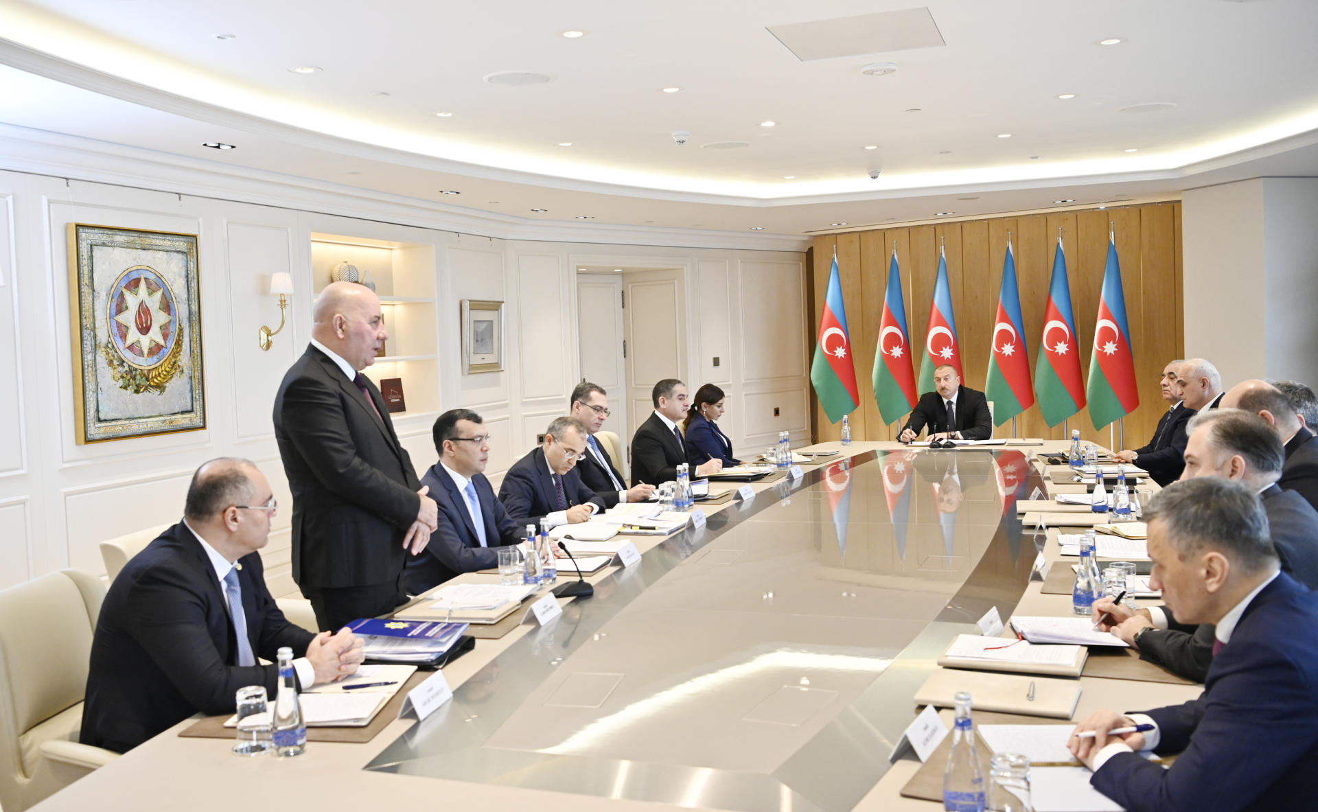 President Ilham Aliyev chairs meeting on results of 2019 (PHOTO)