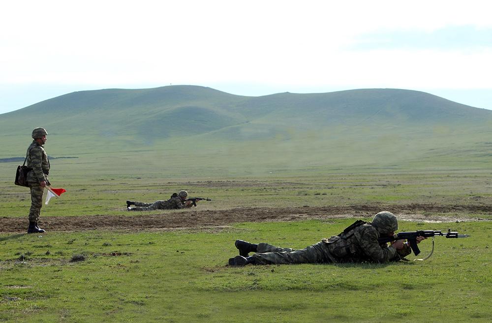 Проводятся сборы командиров батальонов азербайджанской армии (ФОТО)