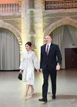 President Ilham Aliyev, first lady Mehriban Aliyeva attend ceremony to mark 90th anniversary of Khoshbakht Yusifzade (PHOTO) - Gallery Thumbnail