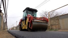 В поселках Бинагадинского района реконструируются дороги (ФОТО)