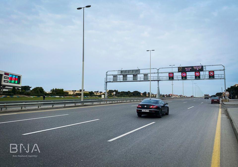 На некоторых автомагистралях изменился скоростной режим (ФОТО)