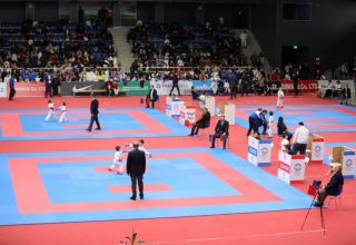 6-9 yaşlı karateçilərin kumite yarışlarının qalibləri müəyyənləşib