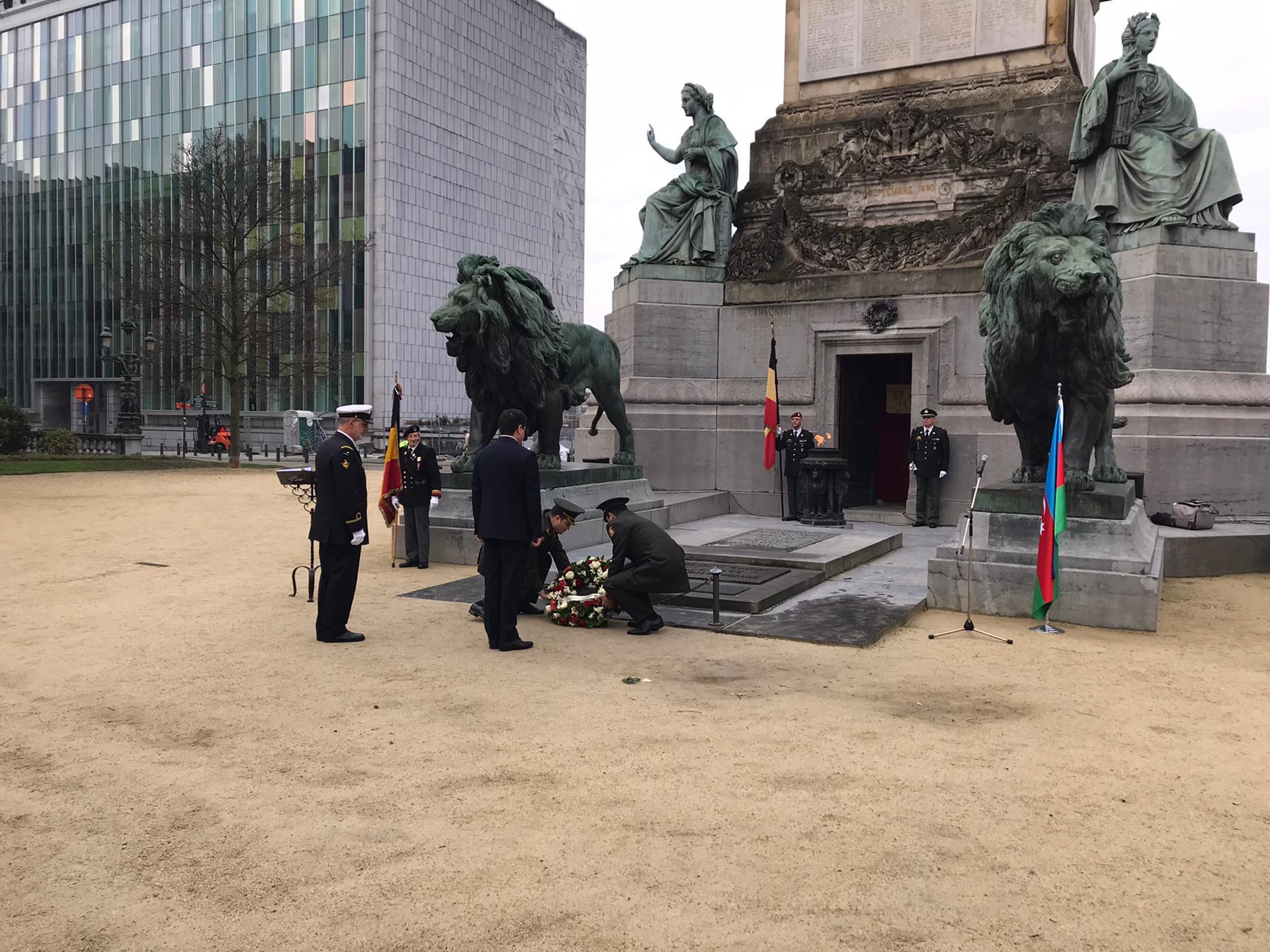 В Брюсселе прошла торжественная памятная церемония в связи с трагедией 20 Января (ФОТО)