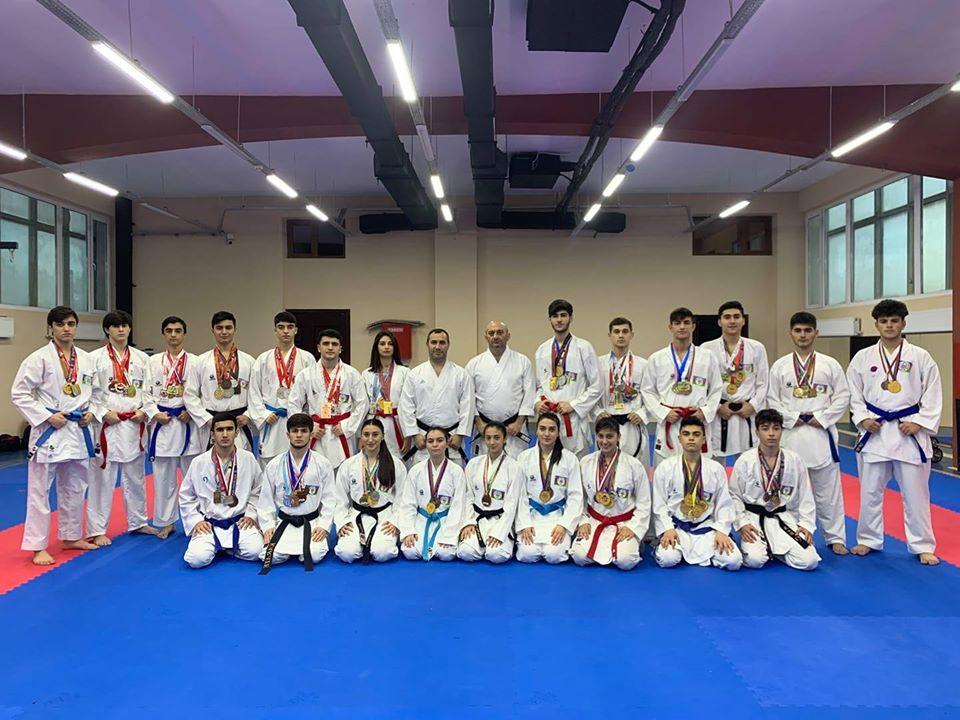 Yeniyetmə və gənc karateçilərimiz Xorvatiyada 10 medal qazandılar