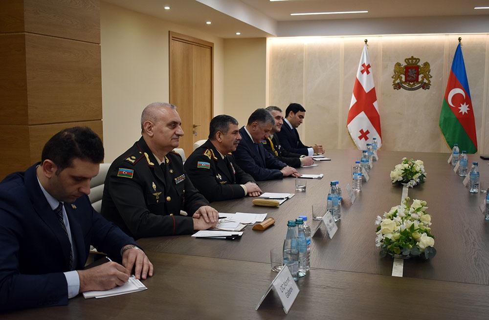 Азербайджан и Грузия подписали План двустороннего военного сотрудничества на 2020 год (ФОТО)
