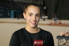 Israeli gymnast Linoy Ashram: Azerbaijani athletes improve with each program