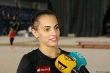 Israeli gymnast Linoy Ashram: Azerbaijani athletes improve with each program - Gallery Thumbnail