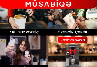“Kontakt Home”da pulsuz kofe için və 2400 AZN-lik hədiyyə qazanın (FOTO)