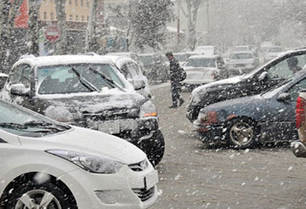 Фактические погодные условия: в Хыналыге выпало 43 см снега