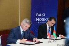 Baku, Moscow sign protocol on cooperation in culture (PHOTO)