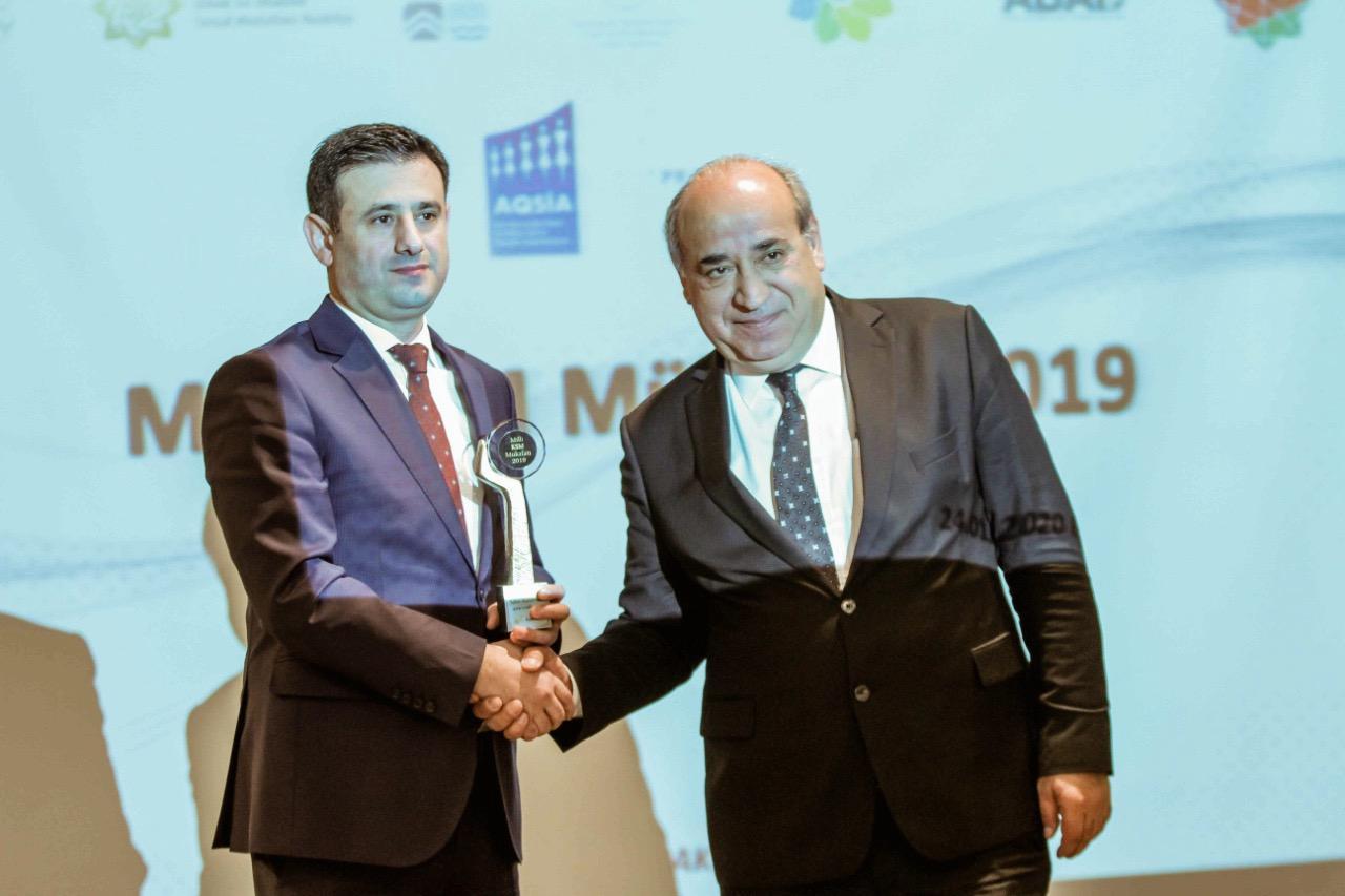 “AzerGold” QSC “Milli KSM-2019” mükafatına layiq görüldü (FOTO)