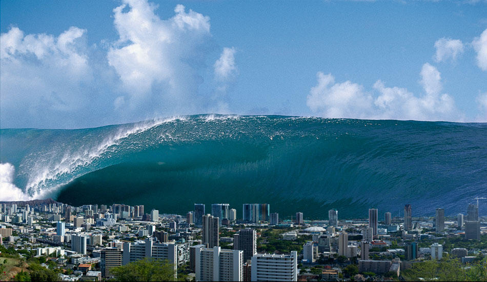 В Японии в ближайшие 30 лет ждут цунами высотой от 3 до 10 м