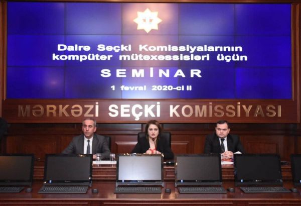 Parlament seçkiləri ilə bağlı seminarlara başlanılıb (FOTO)