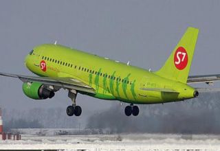 S7 Airlines будет осуществлять рейсы из Владикавказа в Баку