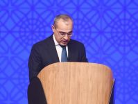 President Aliyev attends conference on results of first year implementation of State Program on socio-economic development of regions in 2019-2023 (PHOTO)