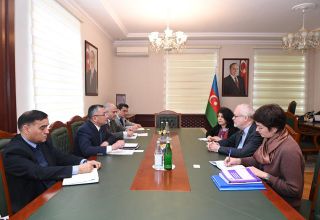 Глава миссии ОБСЕ посетил Госкомитет Азербайджана по делам беженцев и вынужденных переселенцев