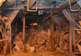 В результате обрушения породы в угольной шахте в Грузии погиб один человек