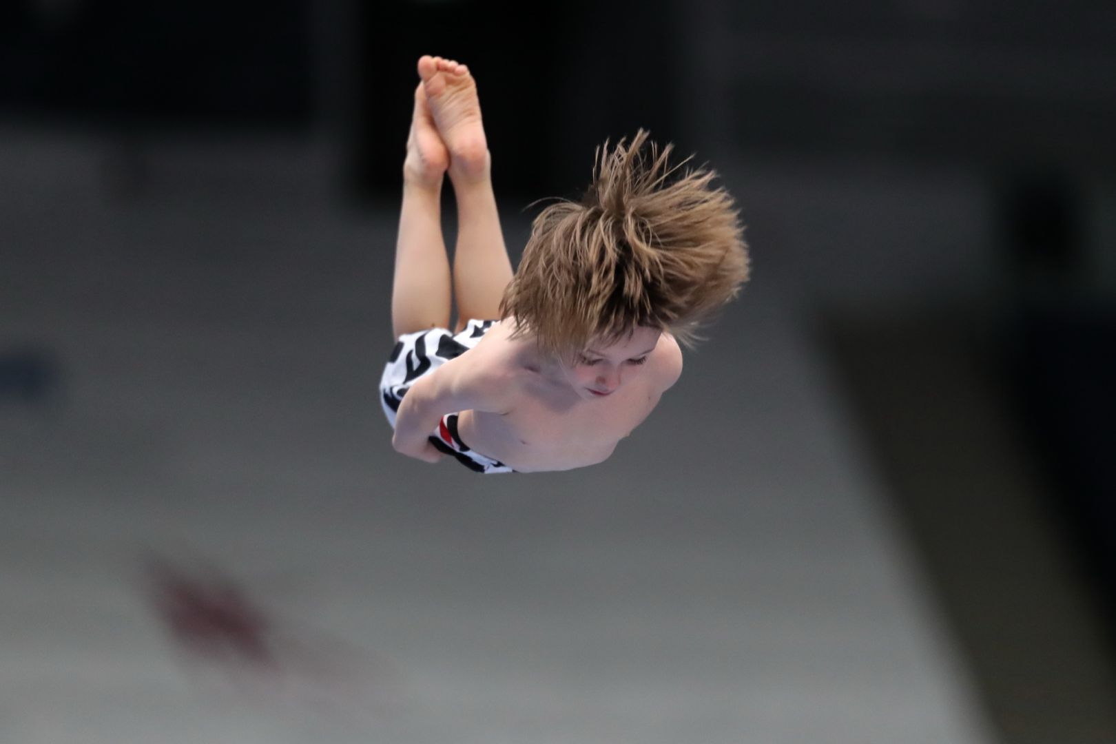 Baku's National Gymnastics Arena holds first training in trampoline, tumbling (PHOTO)