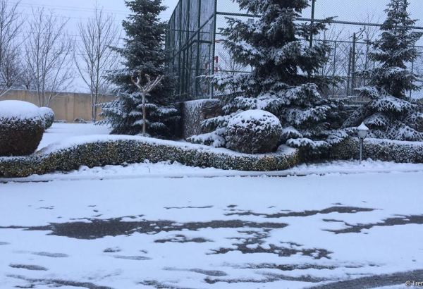 В Баку ожидается снег