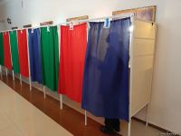 Azerbaijani people voting in parliamentary elections (PHOTO)